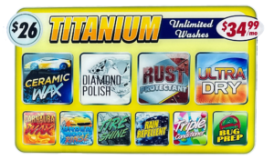 Titanium Car Wash Package Price Car Wash Price Tire Shine